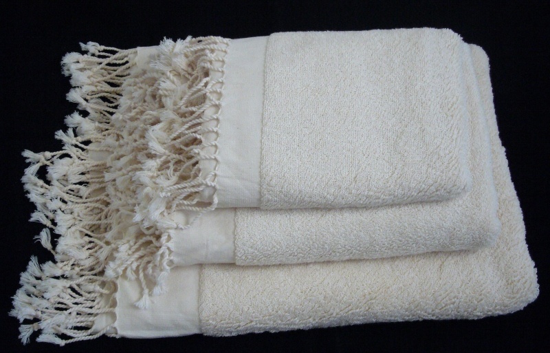 bath towels with tassels